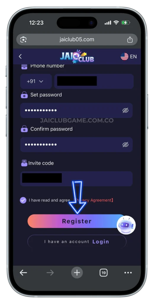 JAICLUB-REGISTER